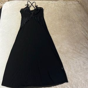 Sheer Mesh Lingerie Maxi Slip